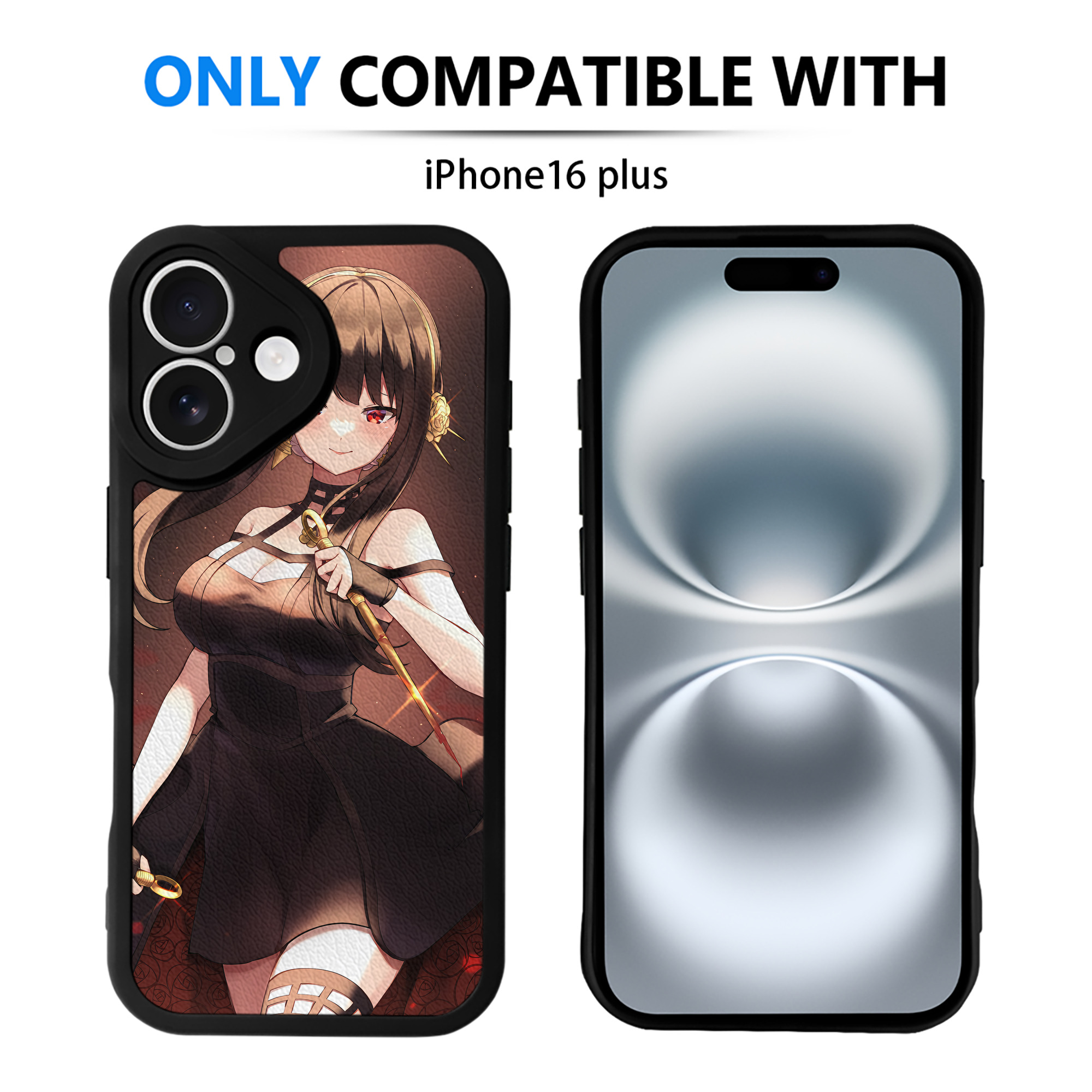 （画像用） SPY×FAMILY间谍家家酒 【iPhone 16シリーズ対応】シリコンスマホケース（レザー調） 材質：シリコン